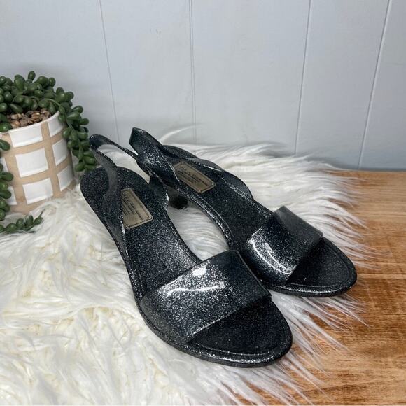 Marc by Marc JacobsJelly Sparkle Slingback SandalSize 6